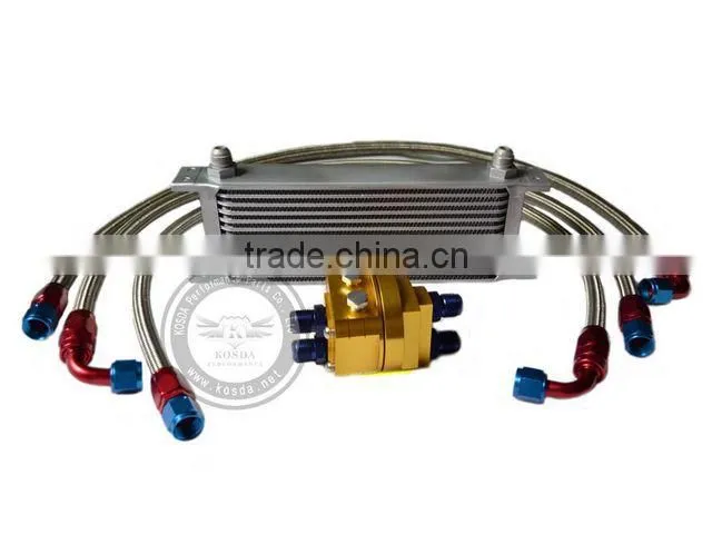 Wholesale 7-34 Rows British Type Aluminum Oil Cooler Kit ( Relocation Kit)