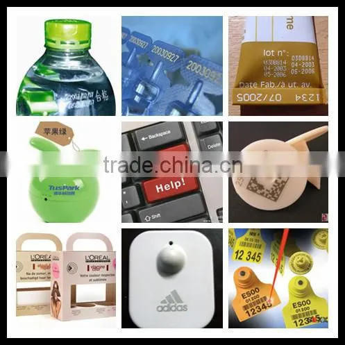Huahai laser CO2 laser marking machine for leather clothing