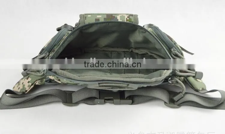 Outdoor sport camouflage waterproof tactical military waist bag