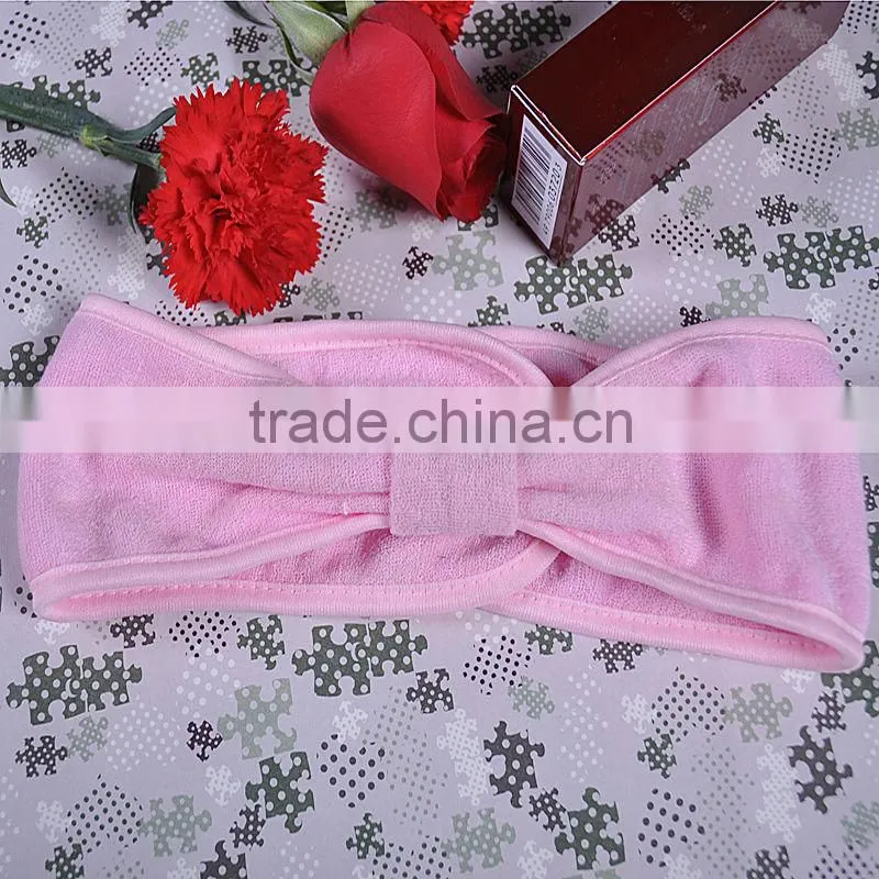 bowknot style facial making up hair bands