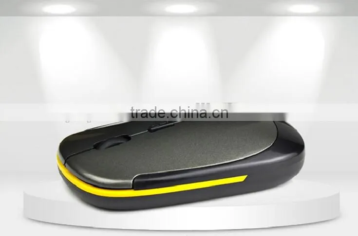 Portable Nano 2.4G Wireless Optical Mouse with DPI Switch (Black)