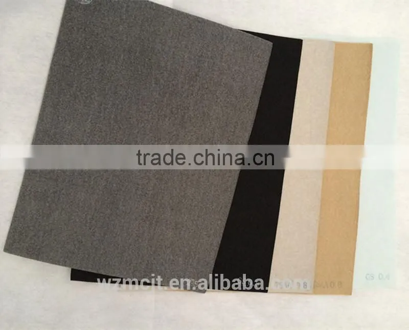 0.6mm, 0.8mm, 1mm Thickness Frosted Cutting Imitation Nonwoven for Wallet Liner