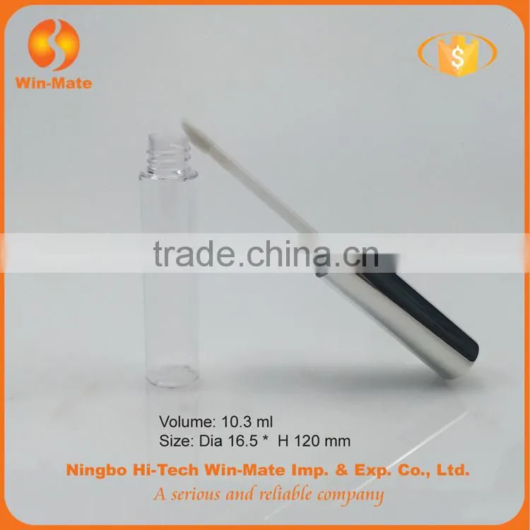 transparent manufacturer 120*16.5mm wholesale empty lip gloss container