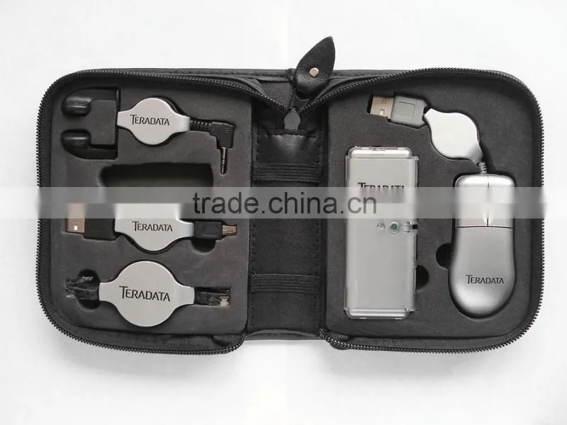 Portable USB travel kit set USB notebook travel kit USB gift