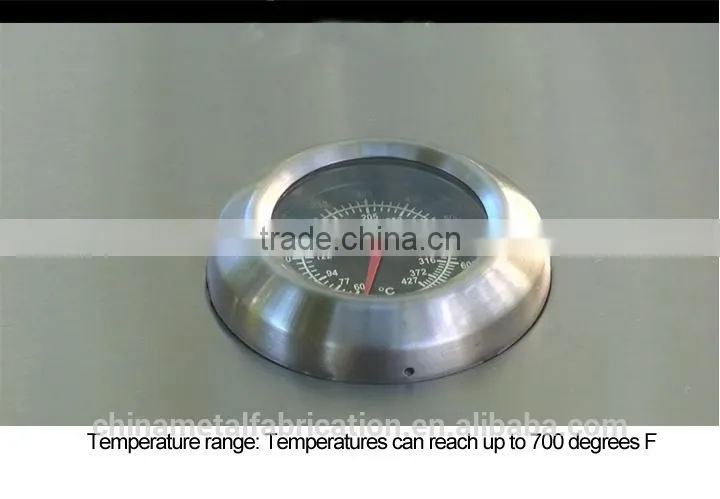 Bricks for Italian Pizza Oven with Temperature Gauge