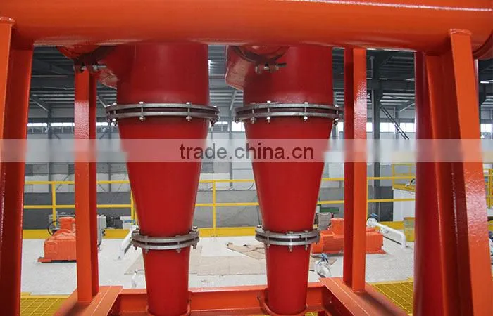 soil testing equipment used drilling desander cleaner