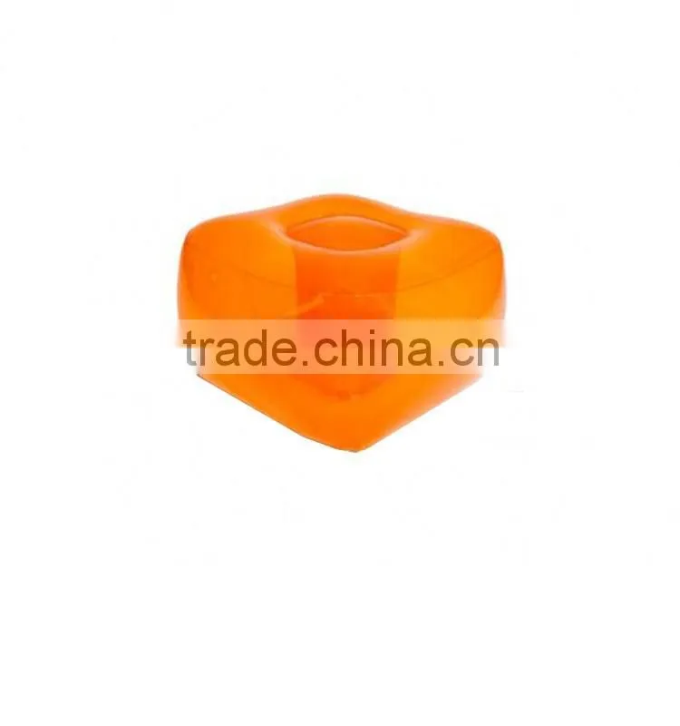 2016 hot sale Popular colorful Inflatable PVC singel sofa transparent inflatable sofa
