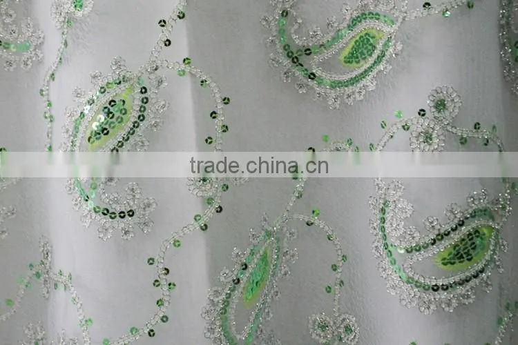 Various color ribbon embroidery table runner cheap table runner