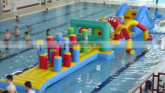 seaworld pool inflatable games floating inflatable water obstacles course for sale
