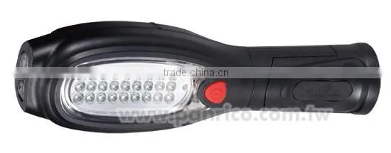 Taiwan Folding LED Work Light Flashlight Waterproof with Magnetic and Hook
