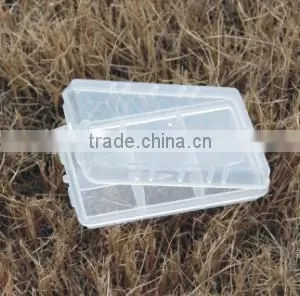 plastic fishing tackle box bule plastic storage 186