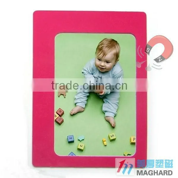 Magnetic paper photo frame set
