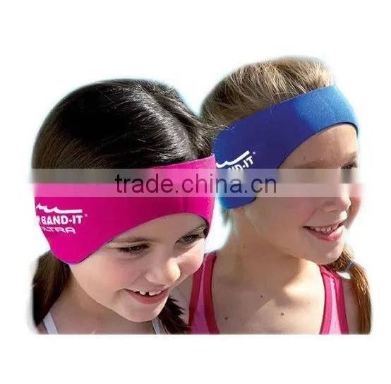 watersports product waterproof neoprene ear band for swimmer