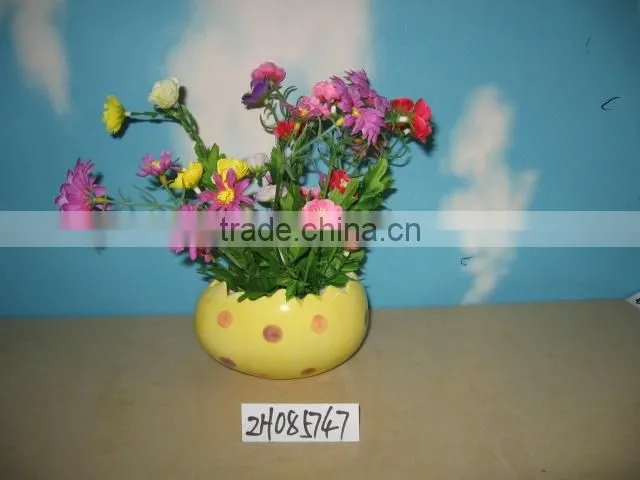 ceramic flower vase