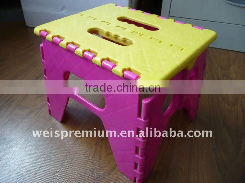 plastic folding stool