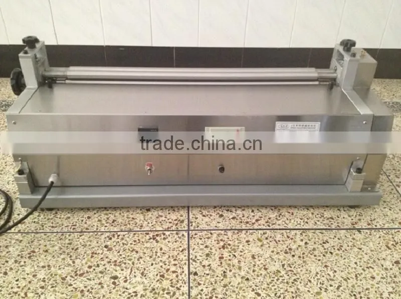 Hot sale low price wallpaper gluing machine/box glue coating machine