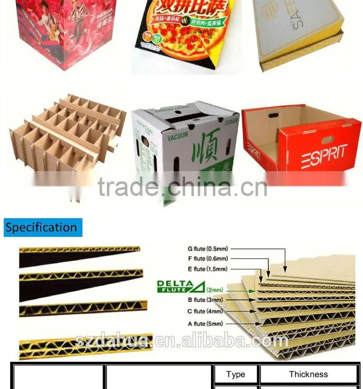 shenzhen dahua High Quality Cardboard Corrugated Shoe Boxes for Packaging Wholesale