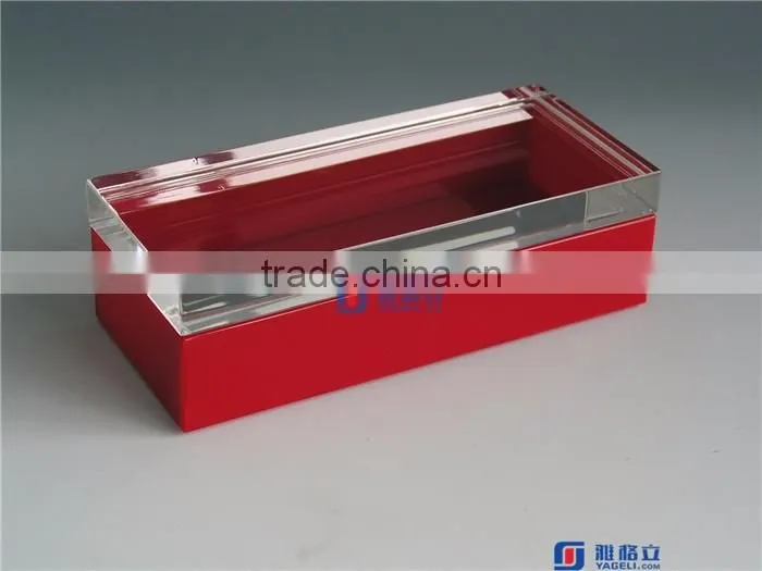 Yageli trade assurance supplier high quality custom acrylic box