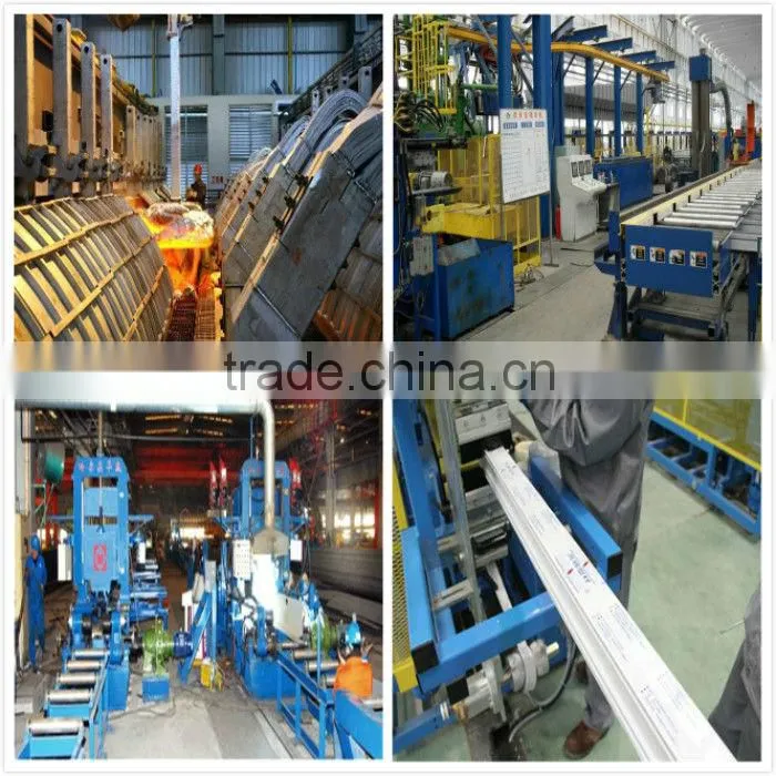 2024 aluminium alloy profile anodizing extruded H shape aluminium profile