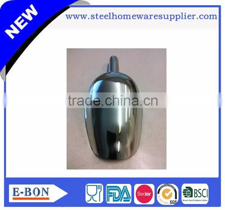 Hot sale stainless steel ice scoop for advanced restaurant