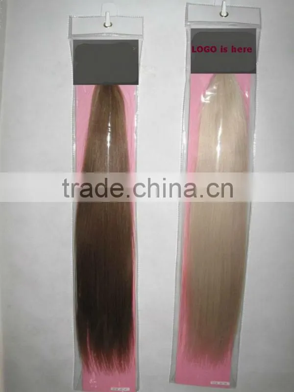 Russian remy tape hair extensions 24" silk straight 40pcs/bag