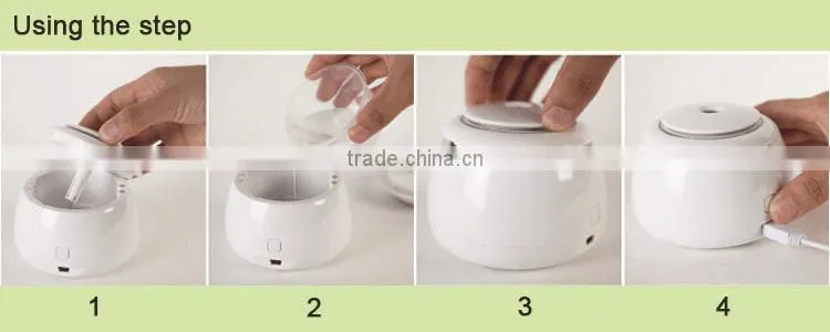 Veister Portable Mini USB Humidifier Air Purifier Aroma Diffuser for Office Home Room