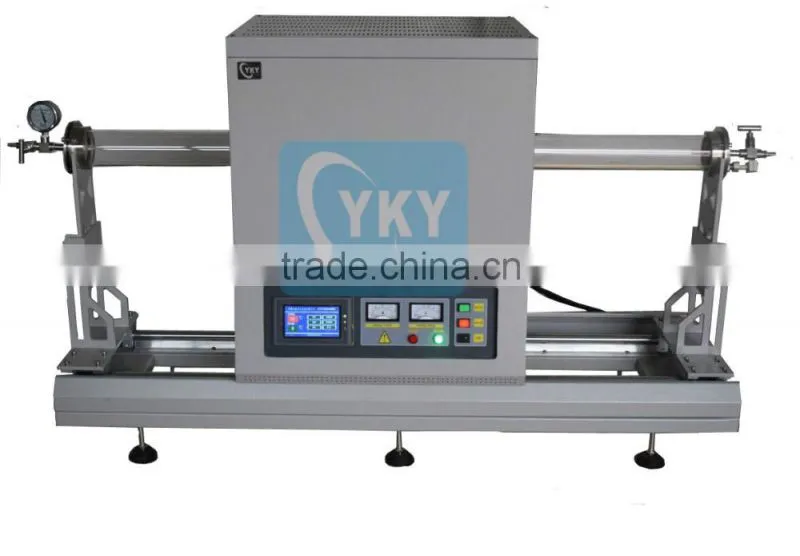 Laboratory 1600 C PID automatic control High temperature Heating Tubular Furnace