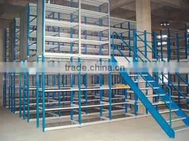 warehouse storage multi level mezzanine racking