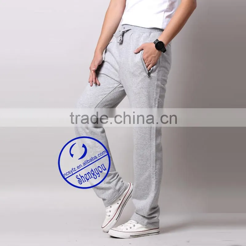 wholesale custom cotton men jogger pants chian supplier