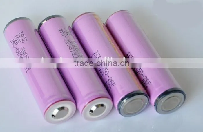OEM 3000mAh 3.7v Rechargeable 18650 convex anode li-ion battery