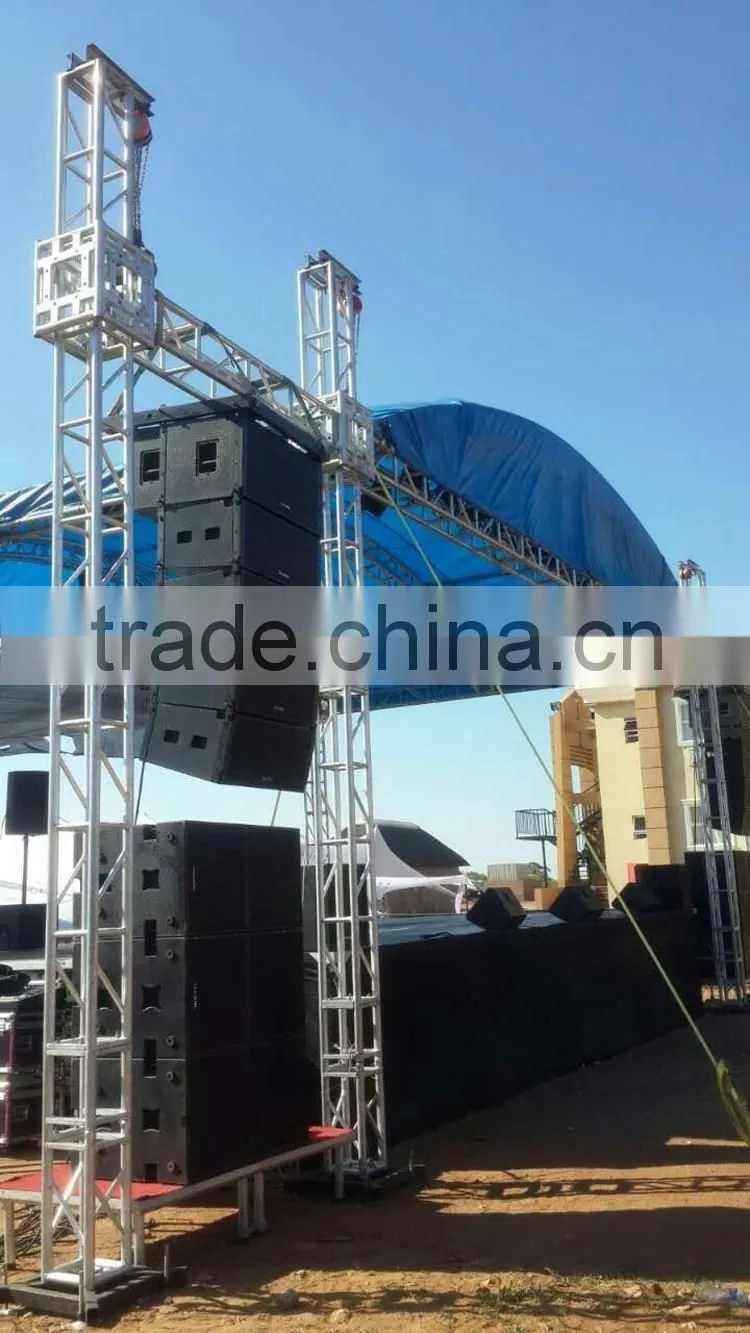 2 way powered line array speaker with DSP