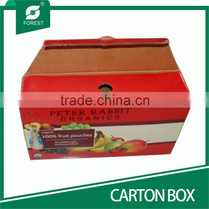 CHINA MADE COARDBOARD FRUIT BOXES FOR PACKING BANANAS