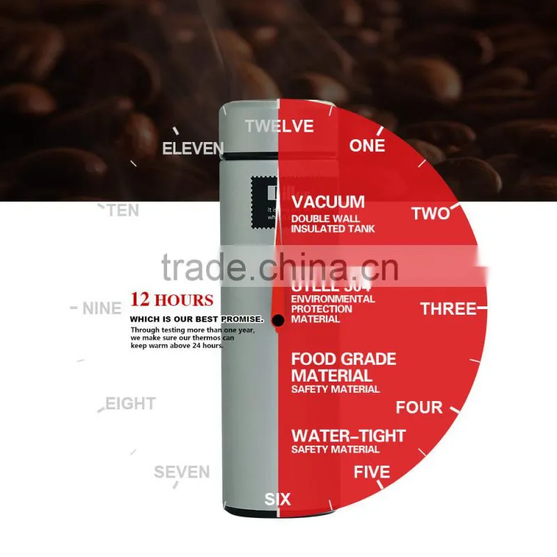 promotional christmas gift businessvacuum cup SS double wall thermos vacuum flasks