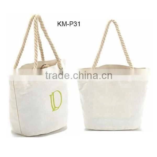 2015 China wholesale OEM plain heavy canvas tote bag