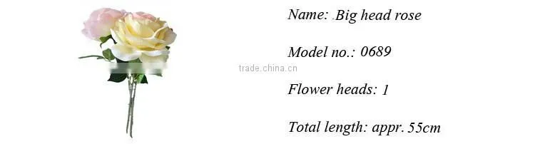 Chinese Wholesale Artificial red white rose plants sale