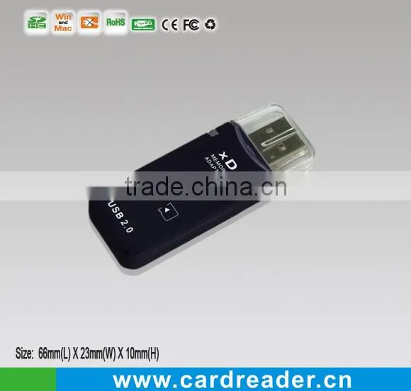 USB 2.0 Card Reader,Mini USB 2.0 Micro SD , XD Card Reader