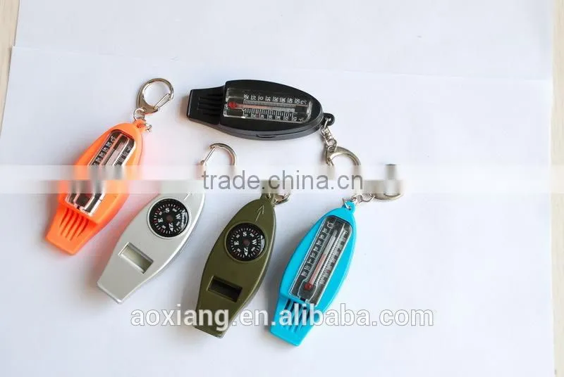 good quality mini plastic whistle compass ,pocket compass ,gift compass