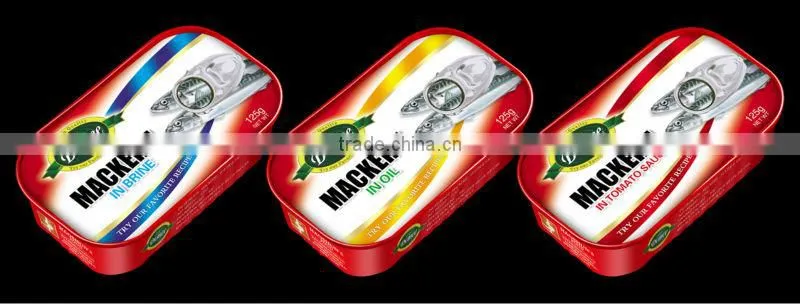 Canned Mackerel fish in Tomato Sauce