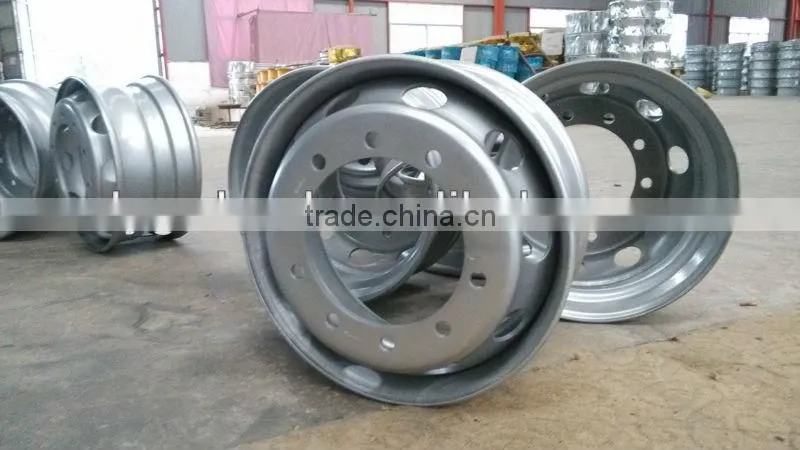 Tubeless wheel rims 22.5x9.00,22.5 inch steel wheel,truck wheel