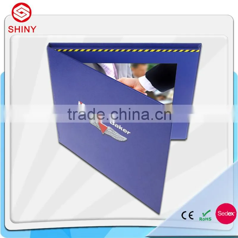newest 2.4" 2.8" 4.3"5" 7" 10.1" customized invitation lcd video greeting card with best price