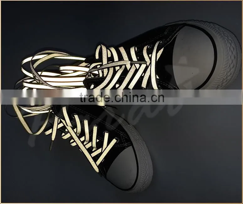 3M Reflective shoelaces, custom reflectable shoelaces, 3M safety laces