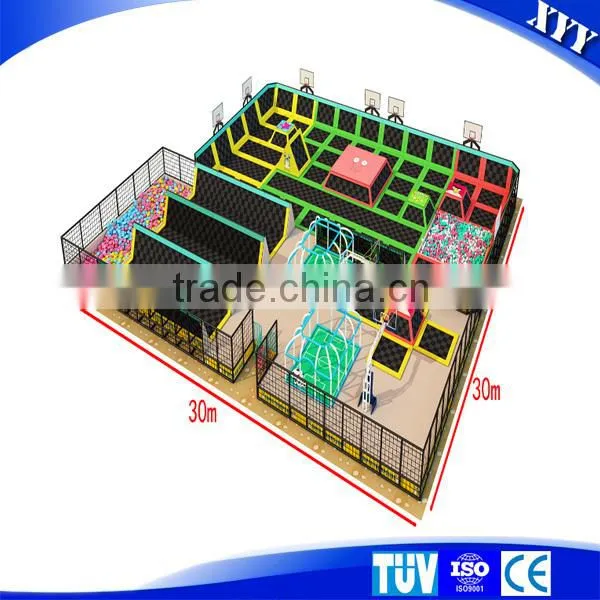 2016 Best discount indoor trampoline park for sale