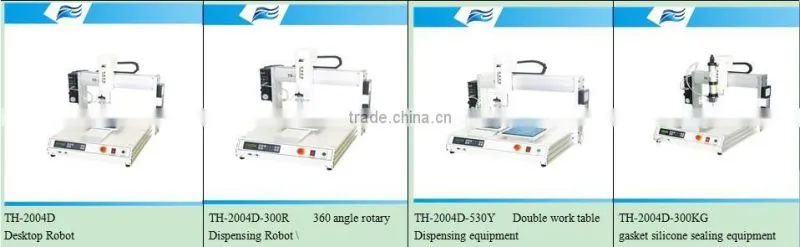 Gantry dispensing machine with hot melt gluing machine
