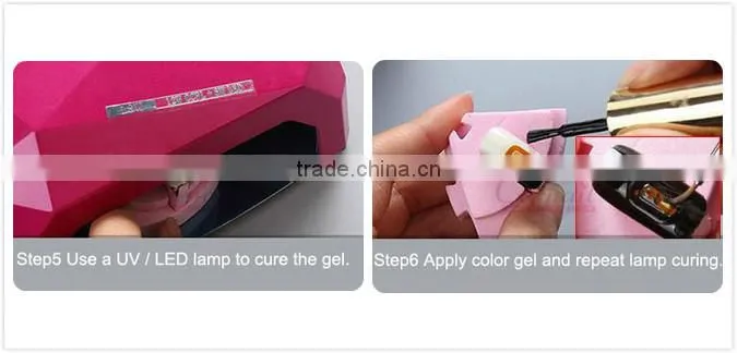 Carnial New Product Nail Stickers LED for 3D Nail Art Decoration Flickering LED Bulbs with NFC Signal