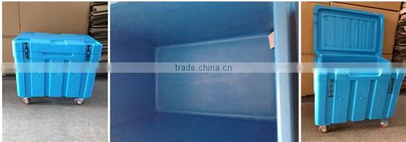 310ltrs Sky blue Dry ice freezer, dry ice chest freezer, dry ice freezer box