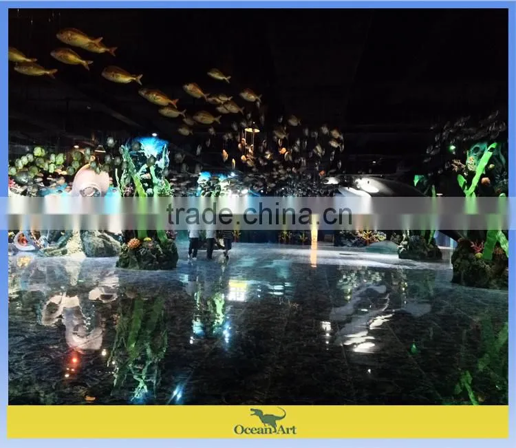 Outdoor and indoor amusement park decoration