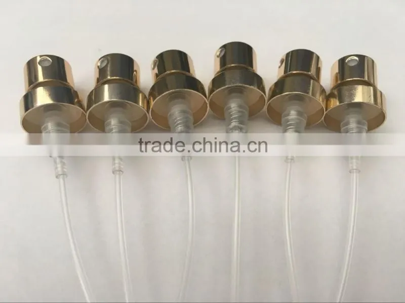 Fine 16.3mm aluminum crimp mister sprayer