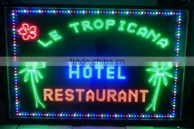 2014 Customer Led Sign for Restaurant