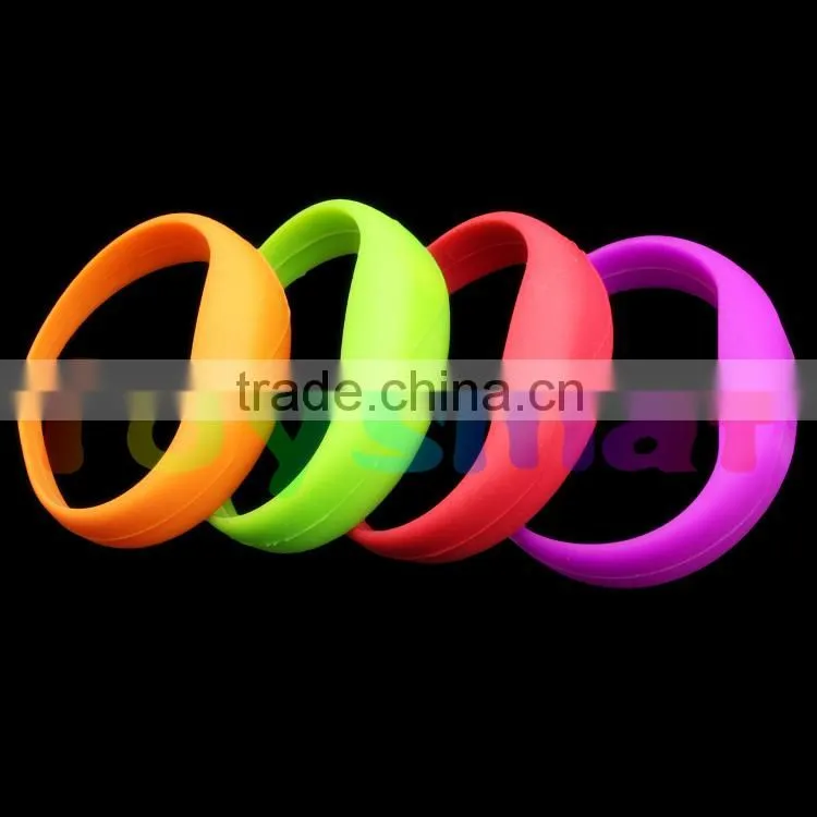 LED silicon bracelet parties party supplies gifts & crafts