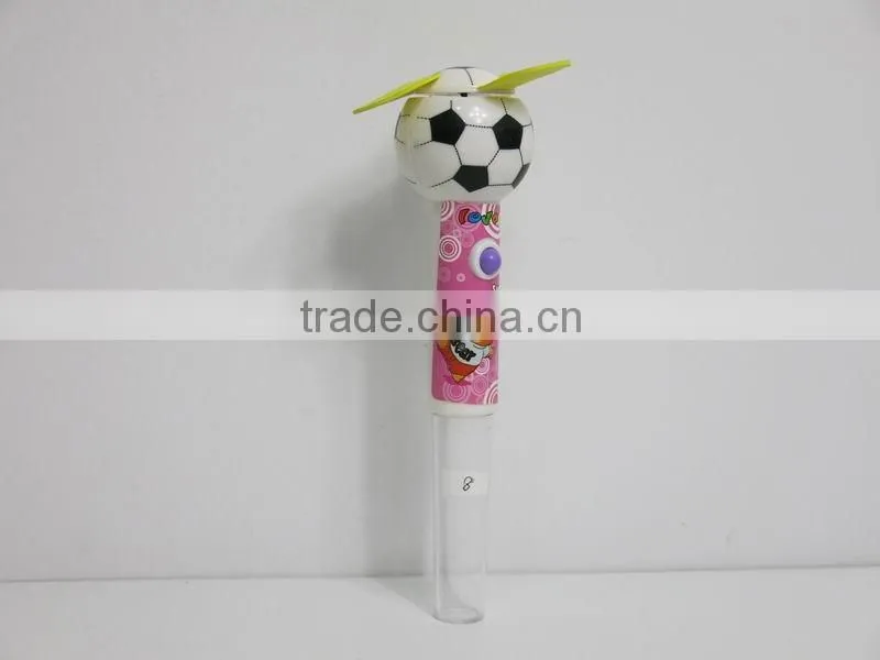 Plastic fan candy toy
